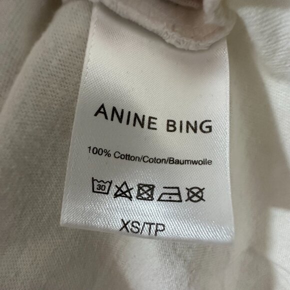 Anine Bing Georgie Panther Stardust Live Tee size Small - Picture 6 of 6
